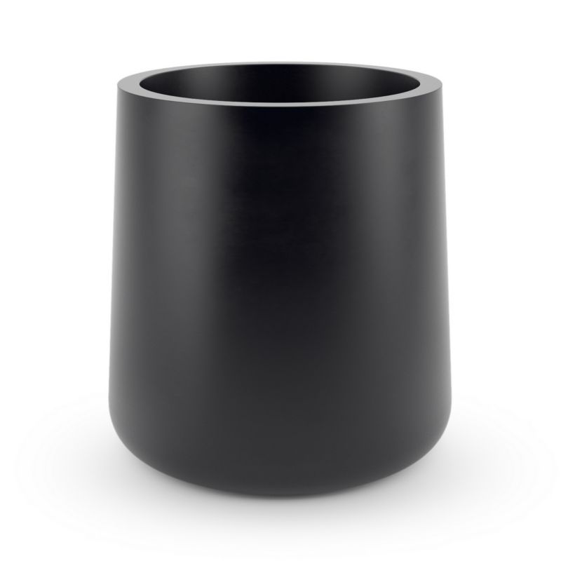 Donica PD CONCEPT Z Polietylenu Ogrodu ZOE PL-ZO50 Czarna Bez Półki 1 szt