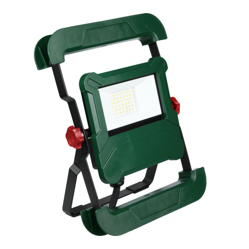 Naświetlacz LED z gniazdem AC DPM 230 V, 2700 lm, zielony, 1szt