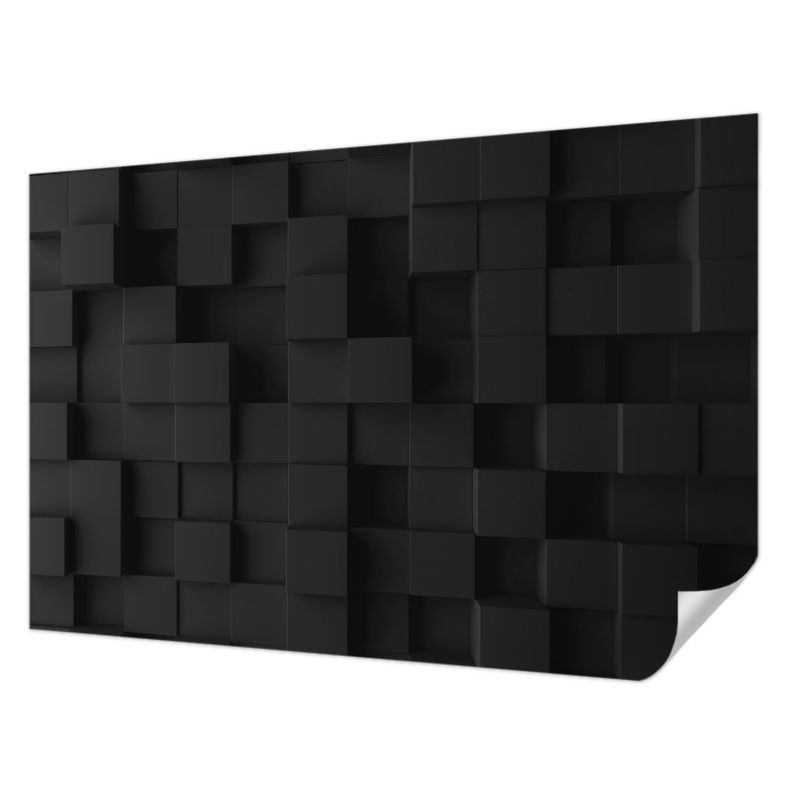 Fototapeta samoprzylepna Tulup 104x70 cm Trójwymiarowe sześciany Tapeta Do Biura, Salonu, Sypialni 1 szt.