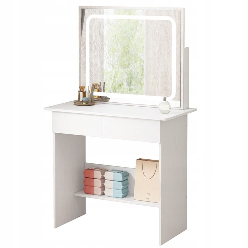 Toaletka Rebiko kosmetyczna do makijażu wizażu z lustrem LED 90 cm 1 szt.