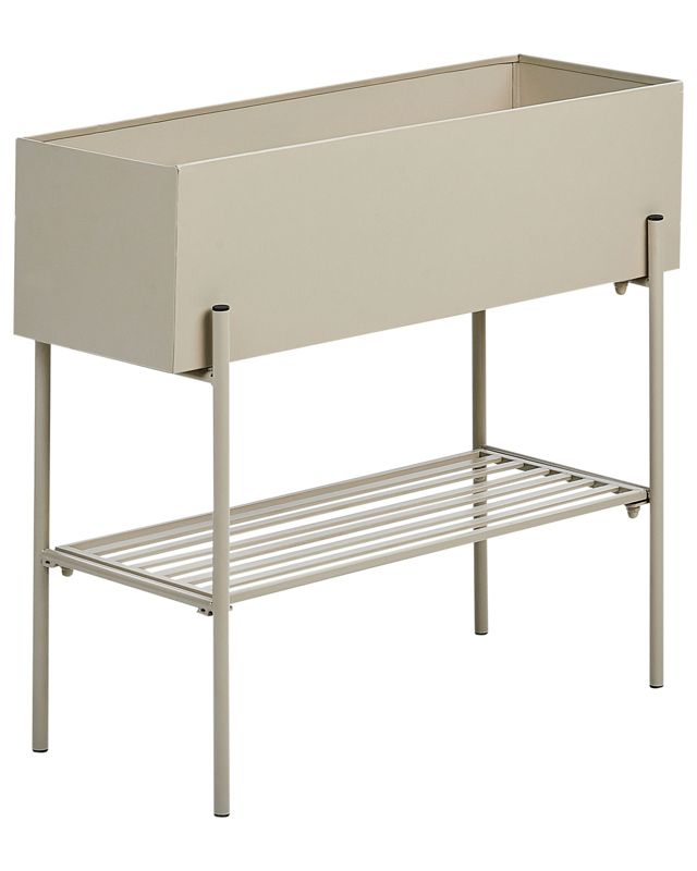 Doniczka na nóżkach Vinca Metal 70 cm Beżowy 1 szt.