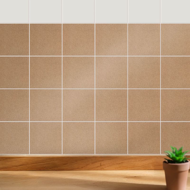 Samoprzylepna naklejka na kafle Wallfluent 15x15 cm Tekstura przypominająca piasek wodoodporne 24 szt.