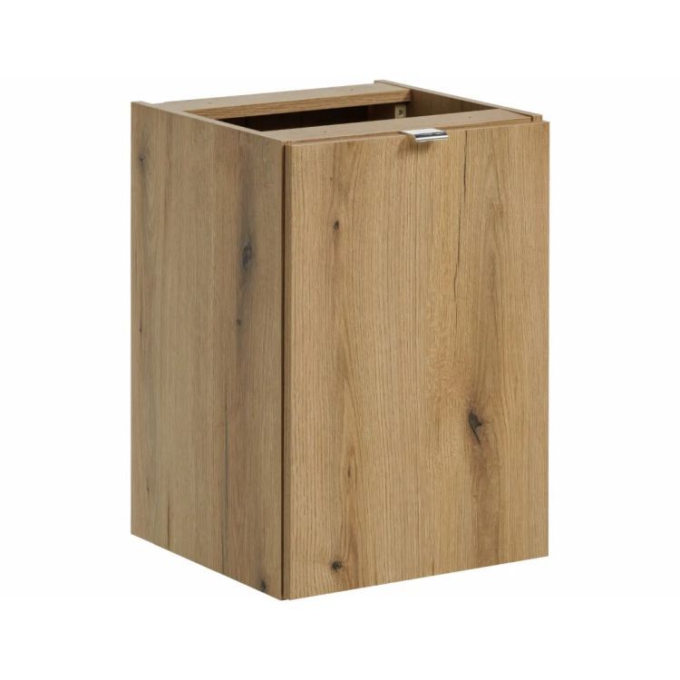 Szafka Comad łazienkowa NOVA OAK 81-40-1D 40cm dąb coast evoke z koszem 1 szt