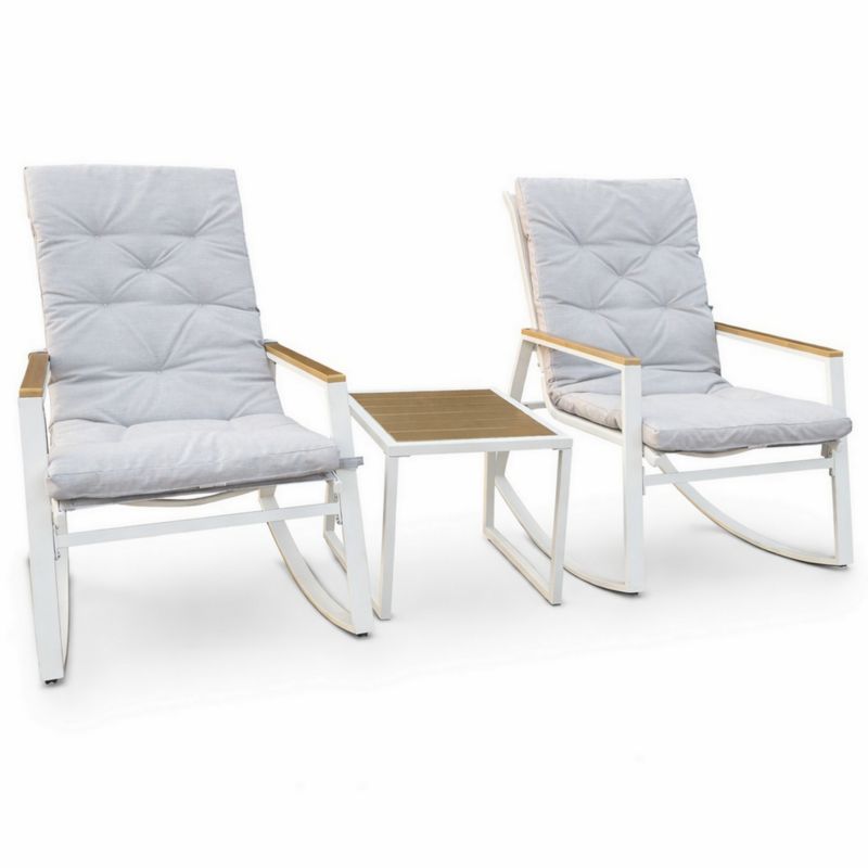 Zestaw mebli ogrodowych JUMI komplet na taras balkon stół krzesła 1 szt.