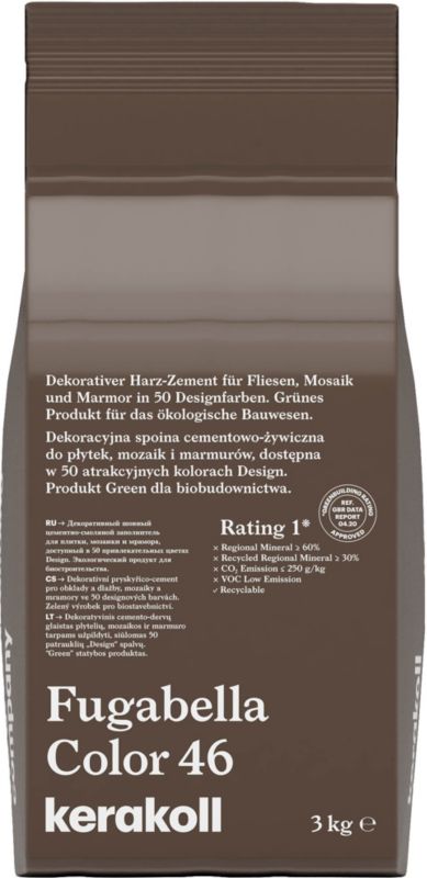 Fuga Kerakoll Fugabella Color 46 3 kg
