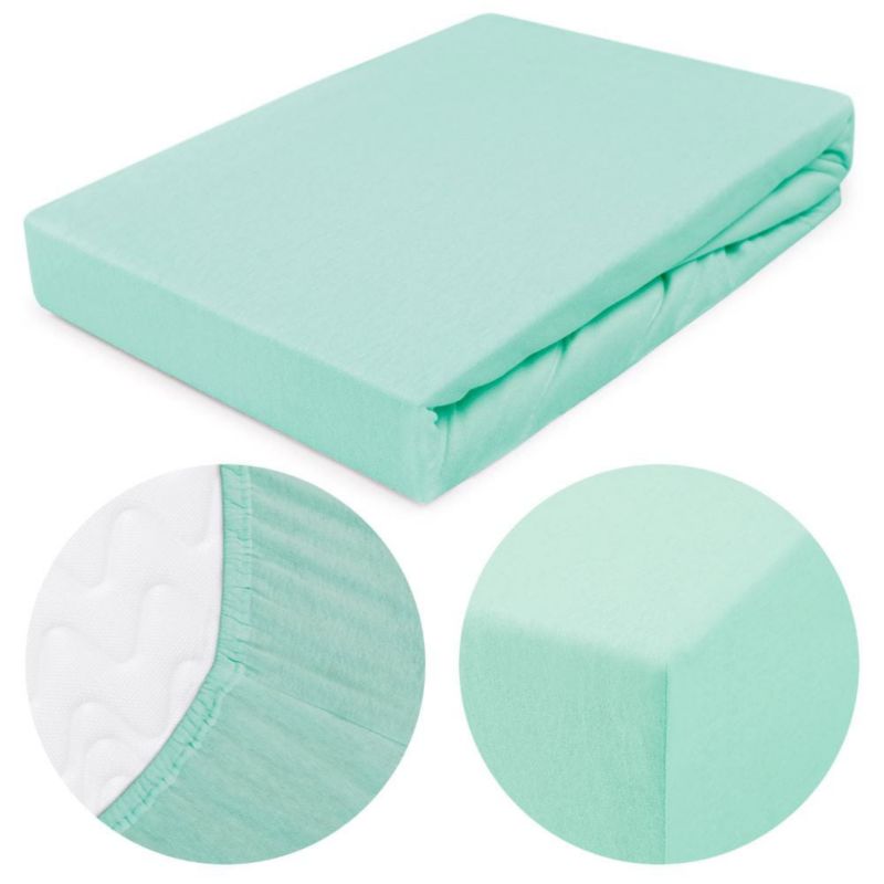 Prześcieradło jersey z gumką Darymex 160x200 kolor Morski 1 szt.