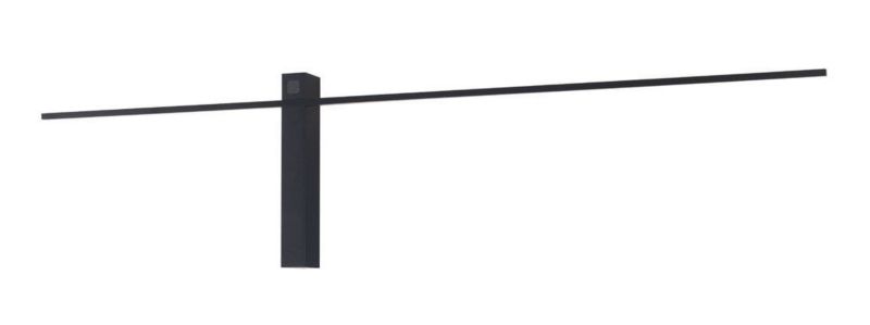 Kinkiet ścienny Maxlight Sabre czarny LED 10W 3000K 700lm IP23 wym: 22 x 91 x 4 cm - 1 szt.