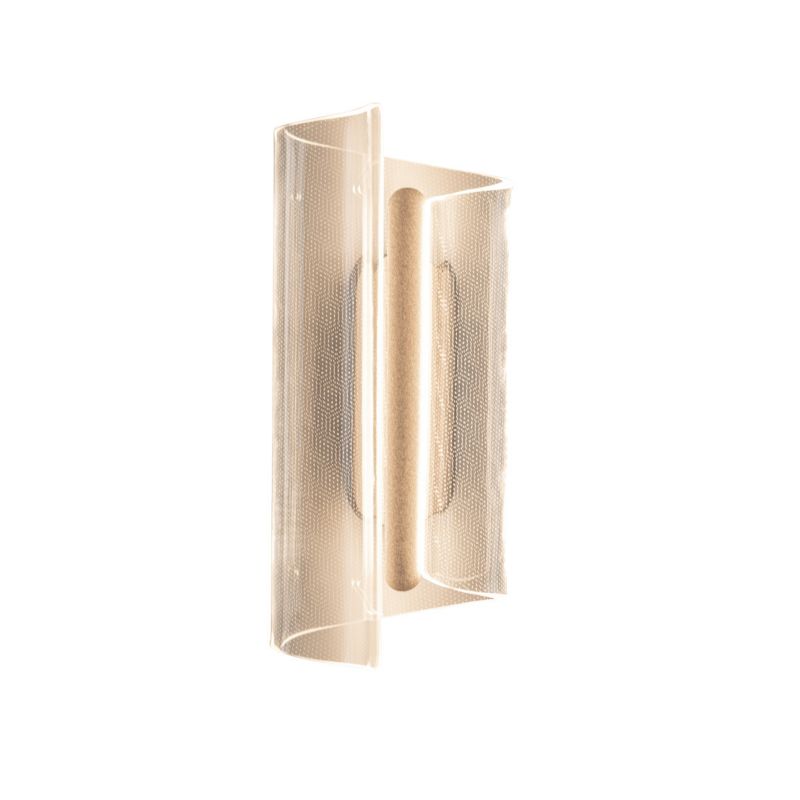 Kinkiet ścienny Italux Casel kawowo-przezroczysty styl nowoczesny LED 13W 3000K 660lm IP20 wym: 30 x 12 x 10 cm - 1 szt.