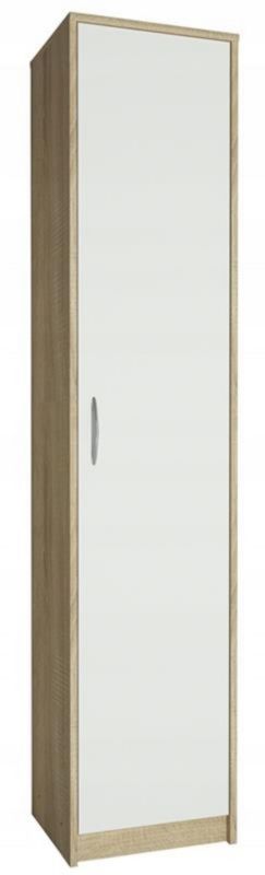 Regał Matkam R8 zamknięty Rob biały-sonoma 1 szt.