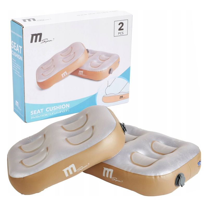 Siedzisko do spa basenu mSpa siedzenie poduszka napełniane wodą zestaw 2 szt.