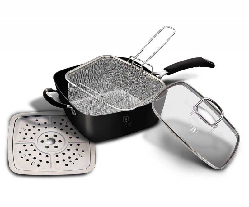 Patelnia Berlinger Haus z koszem i płytą parową BH-6554 1szt