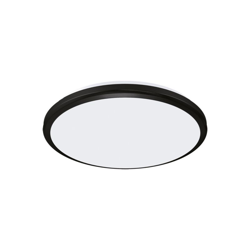 Lampa sufitowa zewnętrzna Struhm Planar czarno-biała LED 18W 4200K 1980lm IP54 wym: 6,5 x 26,5 x 26,5 cm - 1 szt.