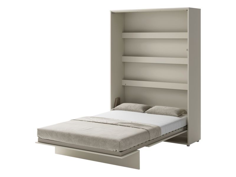 Półkotapczan Bed-Concept BC-01 140x200 z oświetleniem LED kaszmir 1 szt.