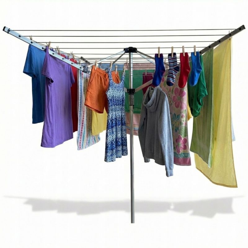 Suszarka ogrodowa Rodeno aluminiowa 40 m zewnętrzna 1 szt.