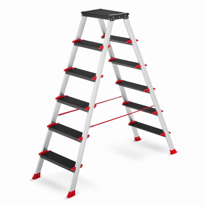 Drabina aluminiowa profesjonalna dwustronna składana HIGHER 2x6 - 3.5 m 1 szt