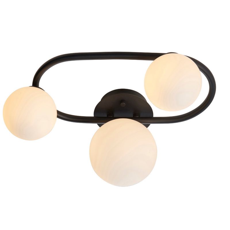 Lampa wisząca Endon PULSA czarno-biała 3xG9x15W IP44 wym:17,5x35,9x25,2cm - 1 szt.