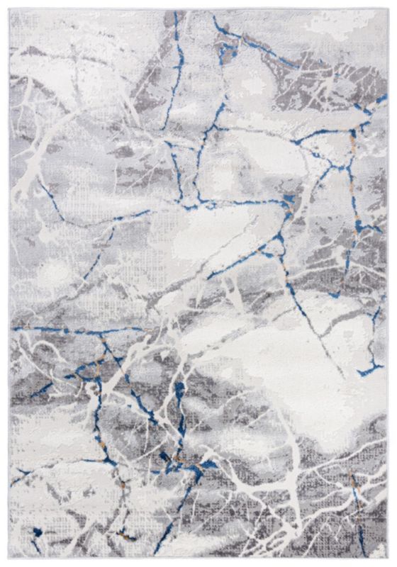 Dywan Wewnętrzny PORTLAND Prostokątny Mazovia 300 x 400 cm Grafitowy Motyw Abstrakcyjny 1 szt.