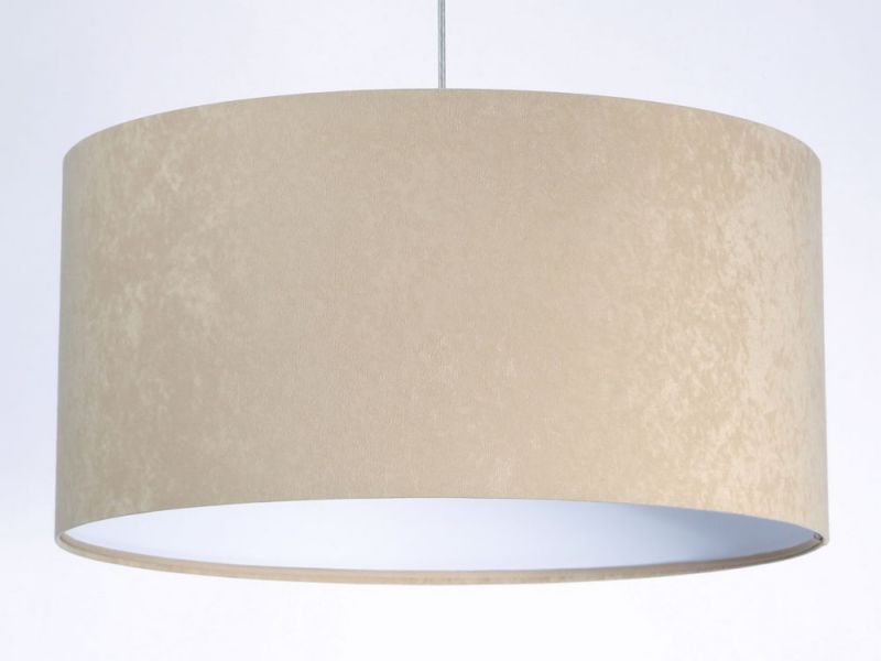 Lampa Bps Koncept wisząca HOME 60 beżowa/biała 1 szt