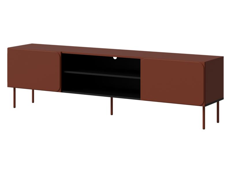 Szafka RTV MIRJAN 24 Rafael EF brick red sphera 1 szt.