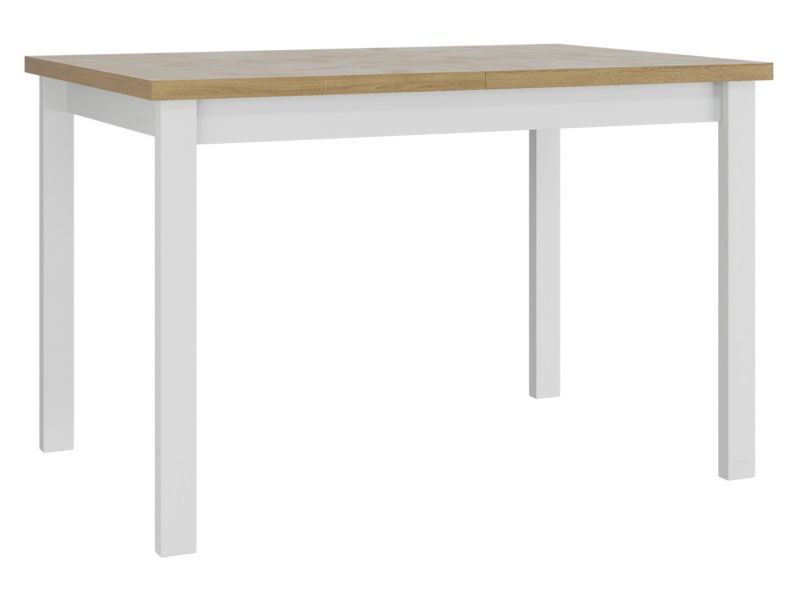 Stół rozkładany MIRJAN 24 Alba I 80x120/150 sonoma + biały 1 szt.