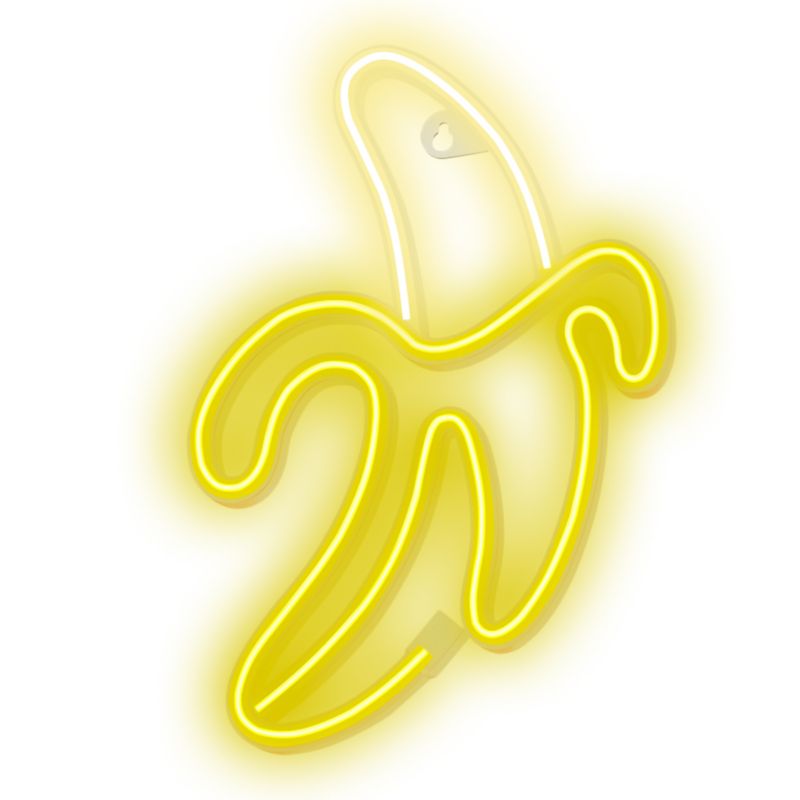 Neon LED Forever Light banan kinkiet żółty 1 szt.