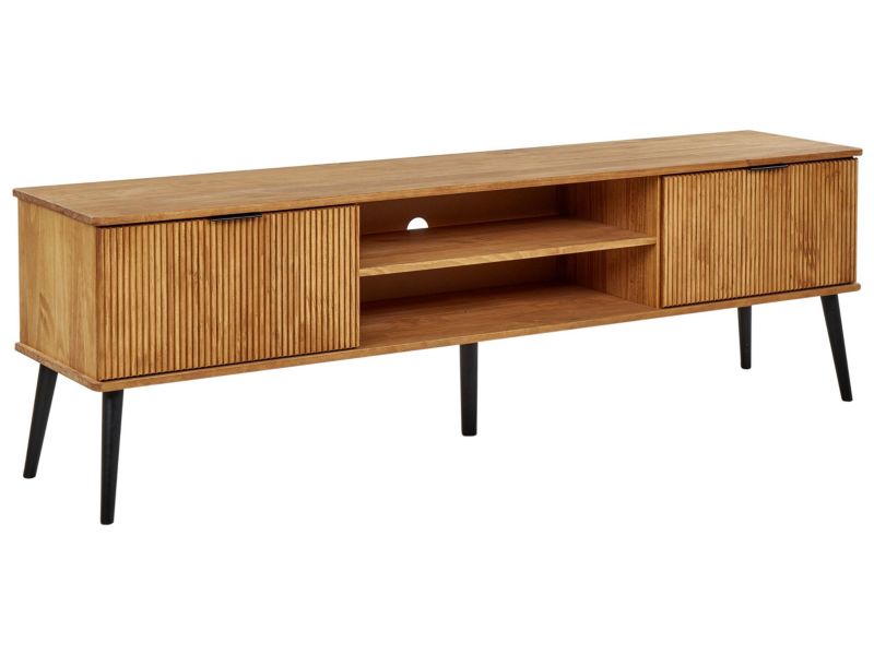 Szafka RTV Timmins Drewno sosnowe Brązowy 1 szt.