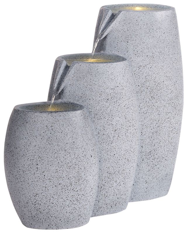 Fontanna ogrodowa z LED szara Arkle 1szt.