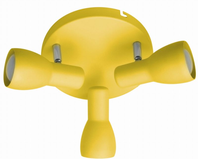 Lampa sufitowa Candellux Picardo żółta 3 x E14 x 40W wym: 29 x 29 cm - 1 szt.