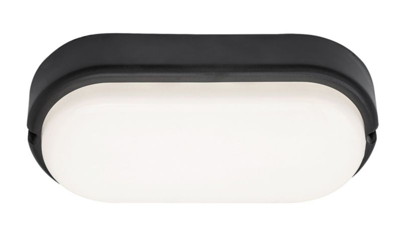 Lampa sufitowa zewnętrzna Rabalux Hort czarno-biała LED 15W 4000K 1100lm IP54 wym: 10 x 20 x 5,5 cm - 1 szt.