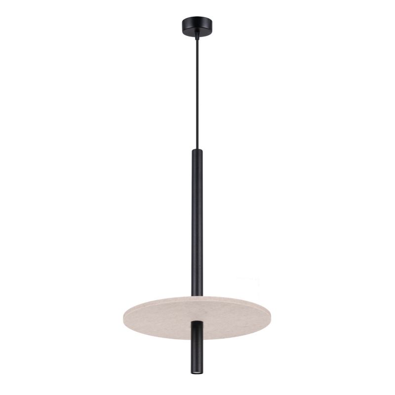 Lampa sufitowa filcowy krążek Sollux Lighting FELTRO beżowa 1xG9x8W IP20 - 1 szt