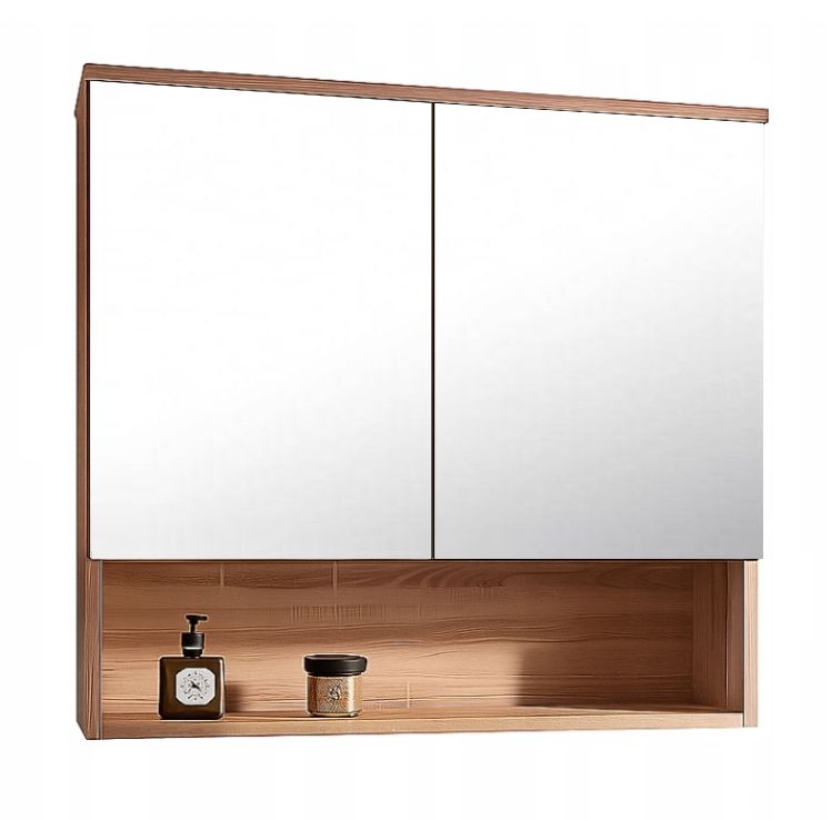 Szafka lustrzana Better Home 80 x 65 cm dąb sonoma 1 szt.