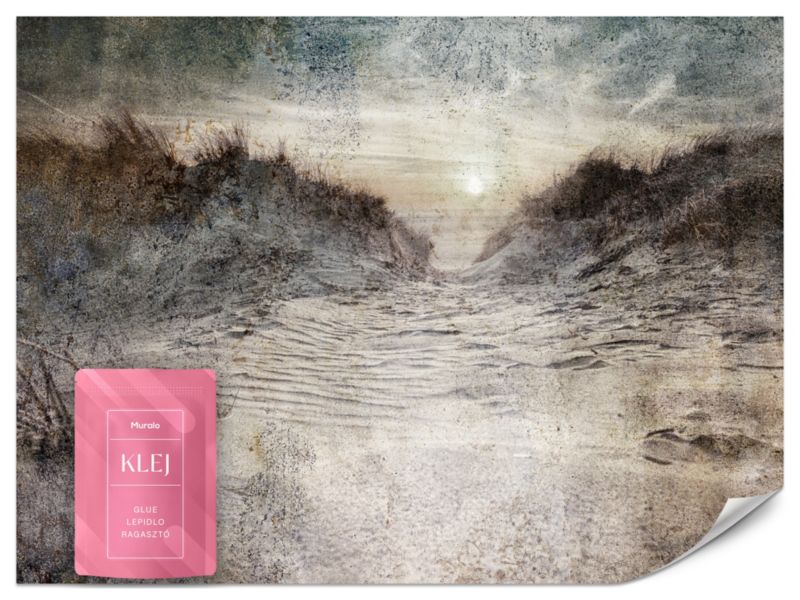 Fototapeta Muralo Abstrakcyjna Plaża Krajobraz 450x315 cm 1szt.