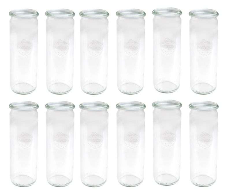 Słoiki MODO24 Weck 600 ml fi 60 cylinder 12 szt.