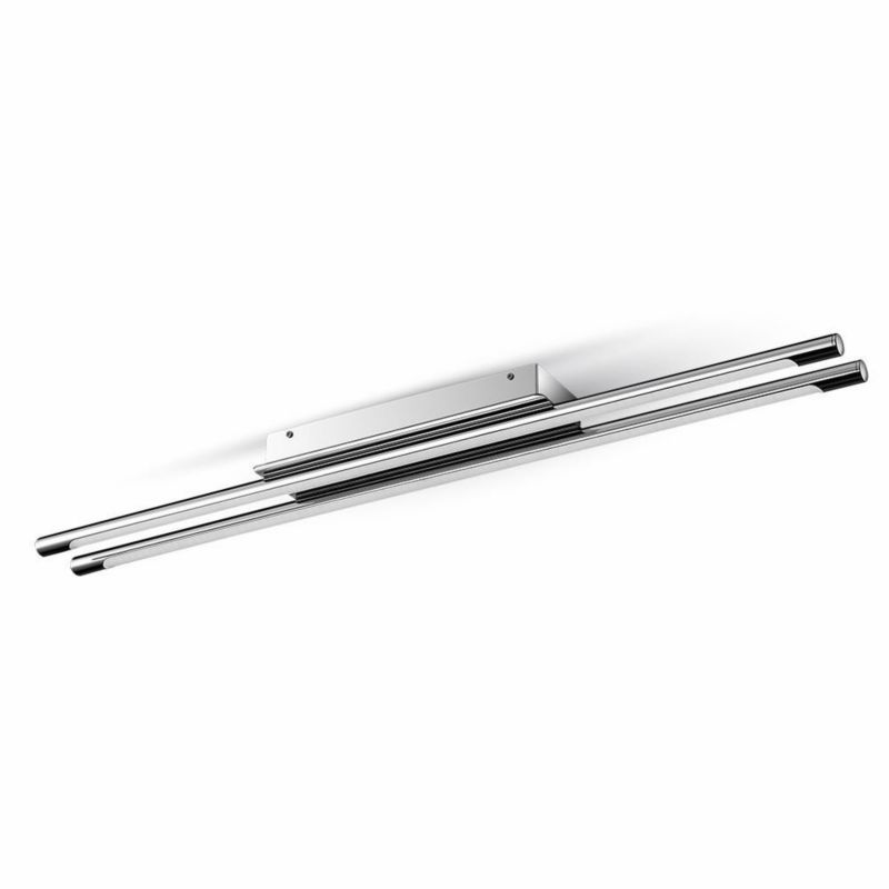 Lampa sufitowa wisząca V-TAC Vt-7037 chromowana-srebrna wym: 6 x 94 x 94 cm wbudowany LED 36W 1 szt.