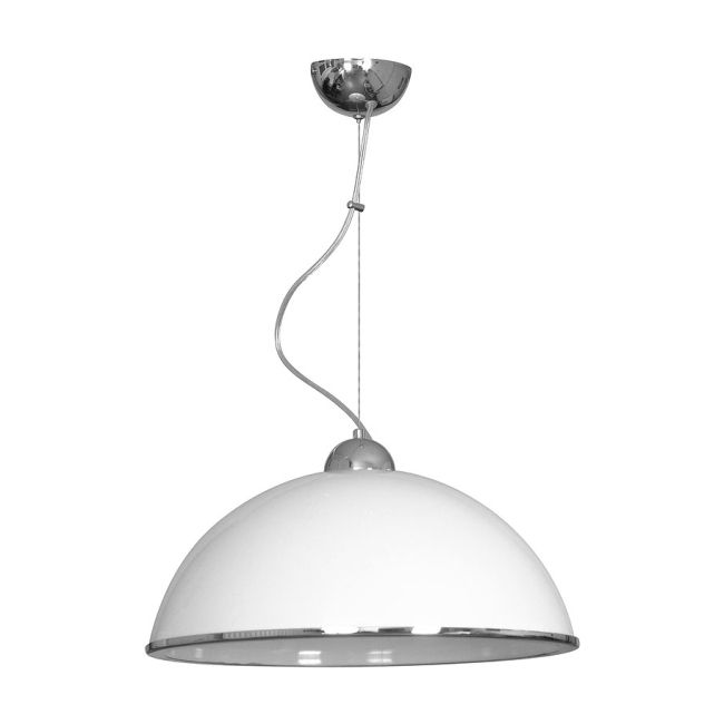 Lampa wisząca kuchenna Luminex 1 x 60 W E27 biała