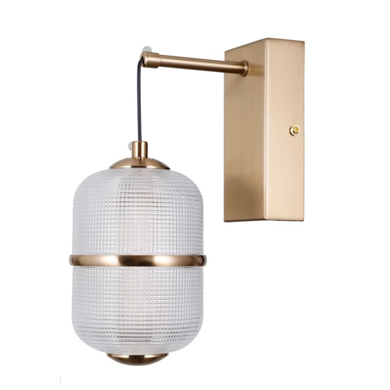 Kinkiet Italux ALANI złoty LED 1x6W 588lm Ciepła biel IP20 -1 szt.