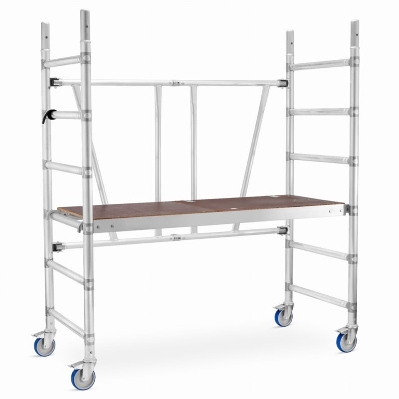 Rusztowanie aluminiowe jezdne składane FARAONE COMPACT XS 160 x 75 cm 160 pakiet A+B - 3,70 m 1 szt