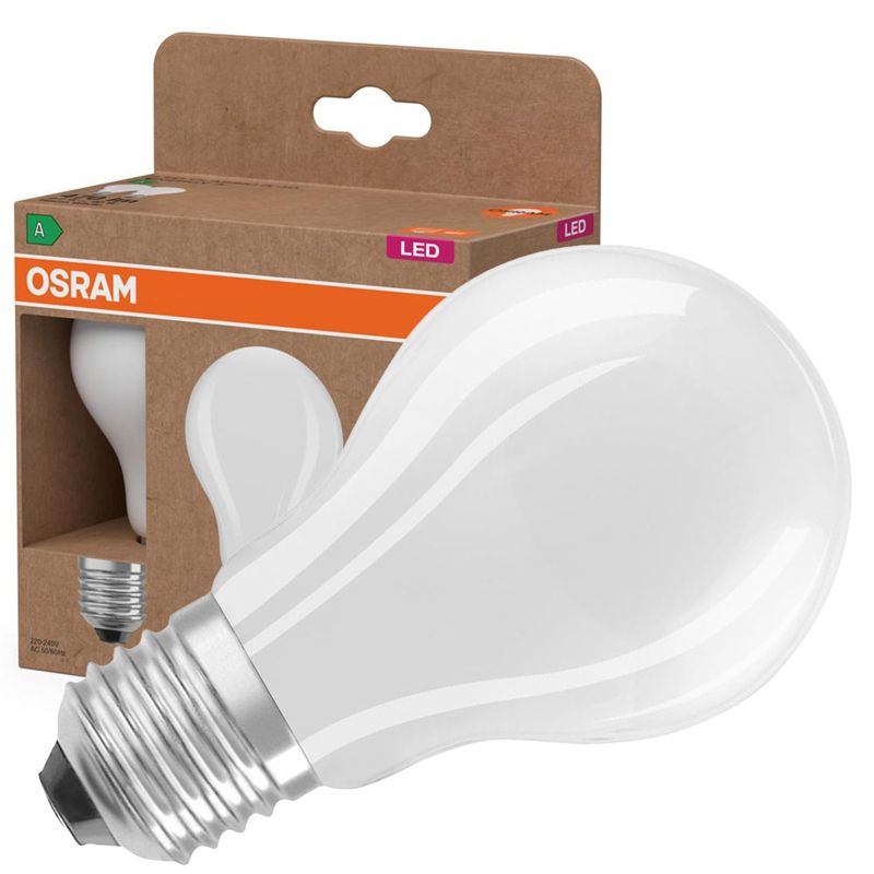 Żarówka LED Osram A60 E27 2.2W 470lm 2700K 300st Filament 2 szt.