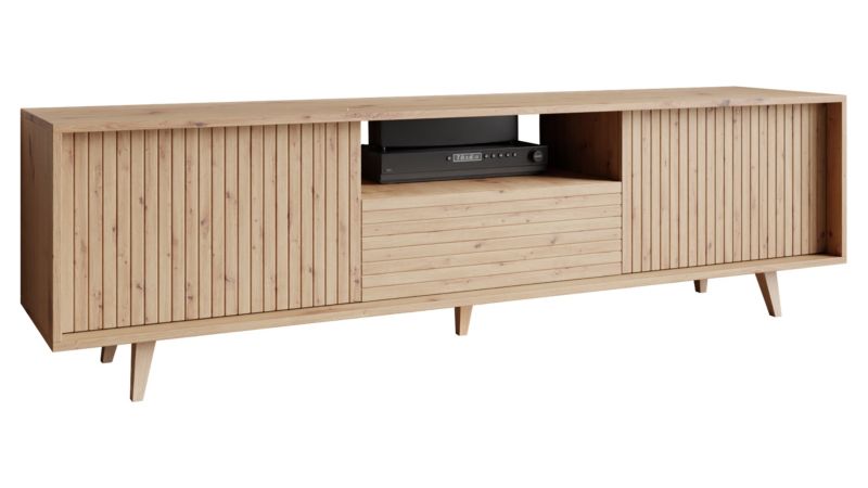 Szafka RTV MIRJAN 24 Ferido 2K1SZ dąb artisan 1 szt.