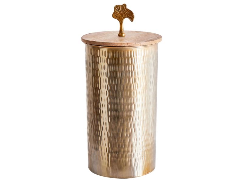 Pojemnik dekoracyjny złoty Aswan 1 szt.