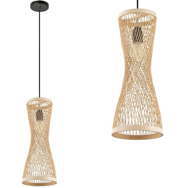 Lampa Sufitowa Wisząca Toolight App1637-1Cp Boho Beżowy