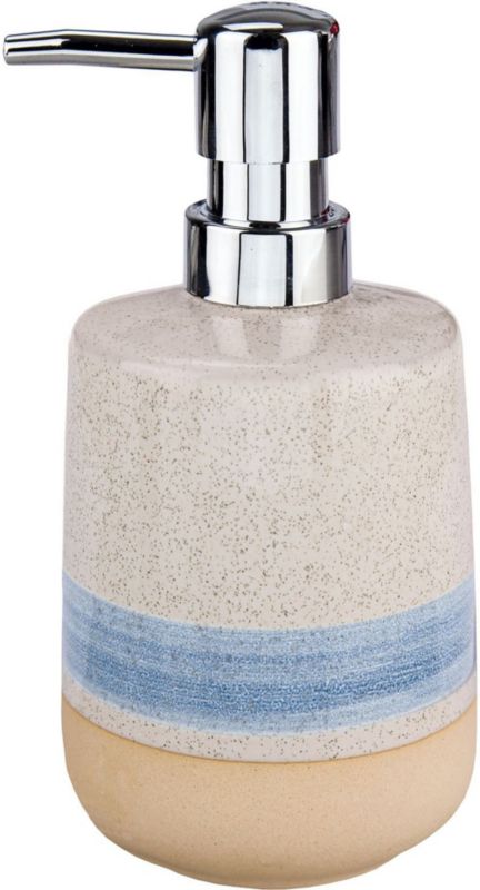 Dozownik do mydła Kleine Wolke Navagio beżowy 250ml kamionka 1 szt.