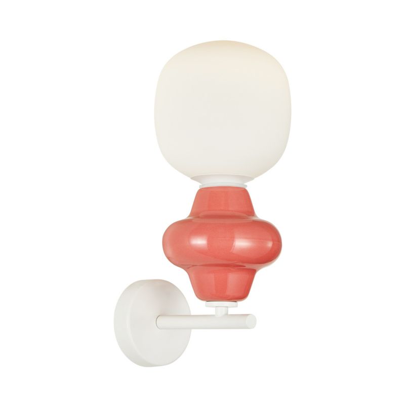 Kinkiet Italux LATERA czerwony 1xE14x40W wym:36,5x10x14cm IP20 -1 szt.