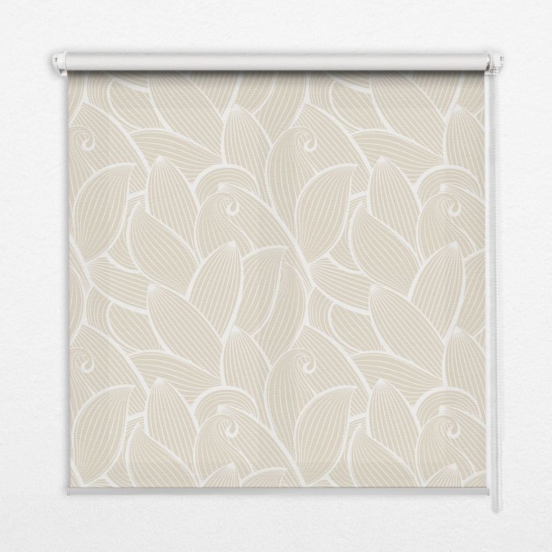 Klasyczna wolnowisząca roleta Tulup 100x140 cm Liście 1 szt.