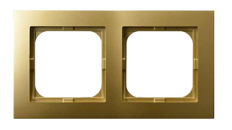 Ramka podwójna Ospel As złota