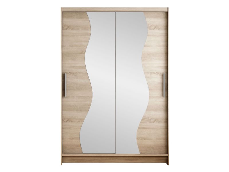 Szafa MIRJAN 24 z drzwiami przesuwnymi Miami S trufel/lustro 1 szt.