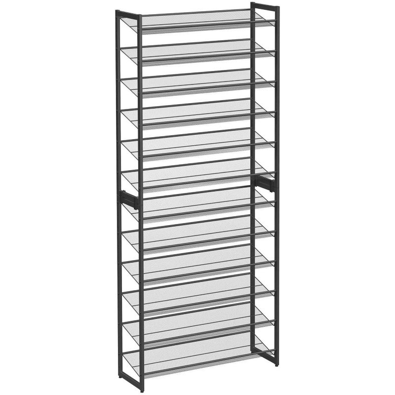 Regał Songmics na buty metalowy na 60 par czarny 1 szt.