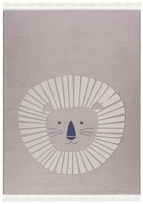 Dywan Wewnętrzny BELLO LEONE GE Prostokąt Mazovia 140 x 200 cm Brązowy Motyw Zwierzęcy 1 szt.