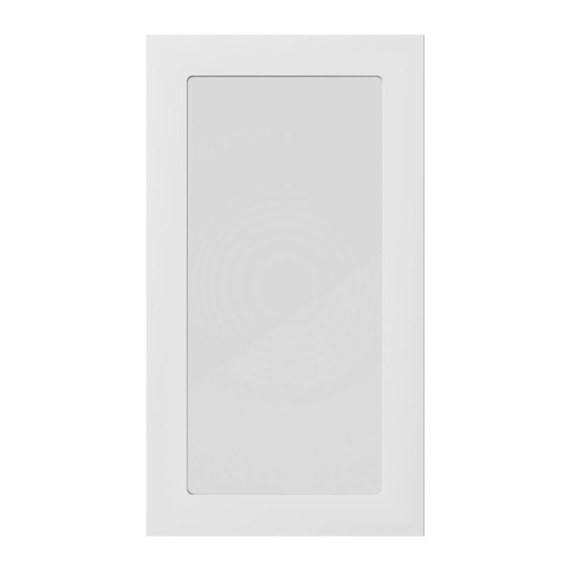 Front kuchenny do szafki szklanej wysokiej GoodHome Artemisia 50 x 89,5 cm biały mat