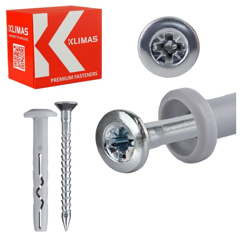 Kołki do wbijania Klimas SMK 8x100 mm 100szt